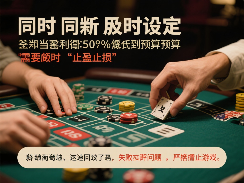 揭秘玩百家乐如何通过技巧与策略稳定赢钱 同时,必要时设定“止盈止损”机制。比如,当你盈利达