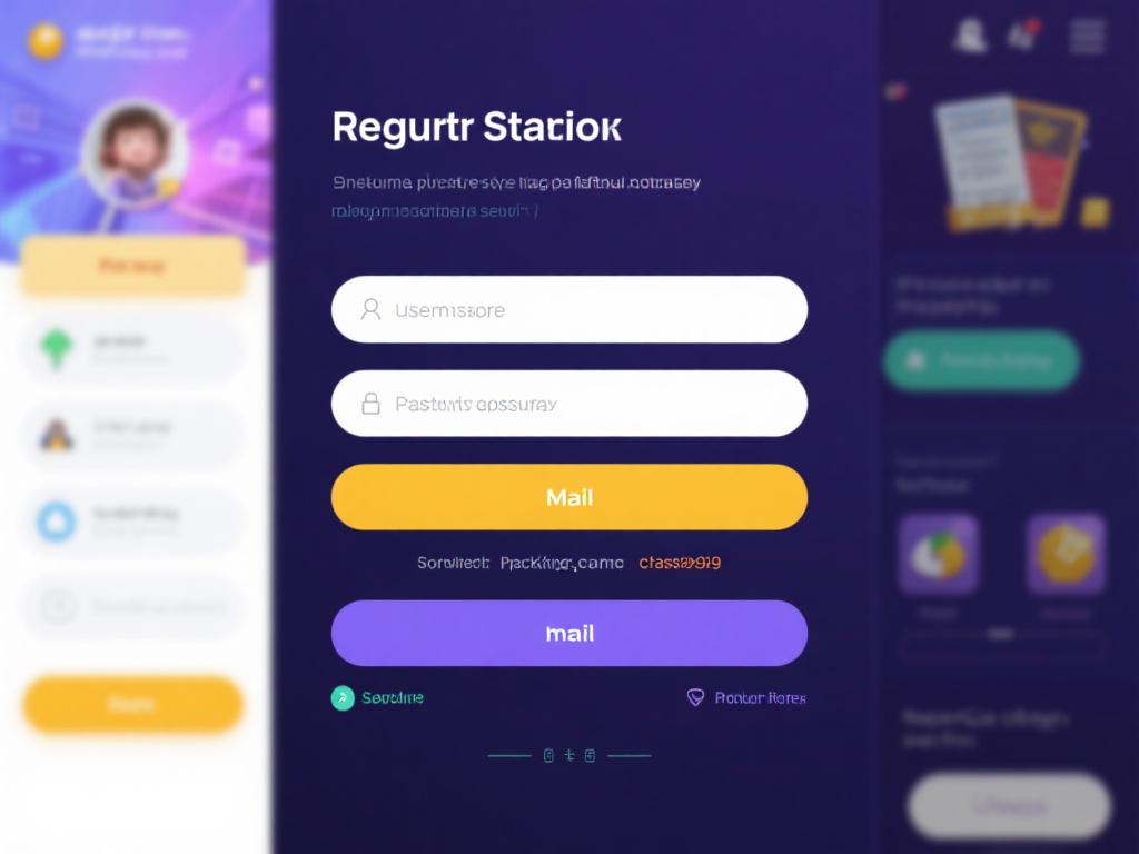 注册过程通常包括填写一些基本信息，比如：用户名、密
