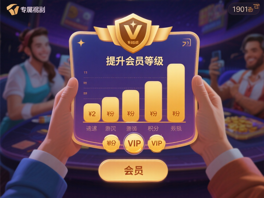 提升会员等级
高频参与游戏并积累积分的玩家，通常