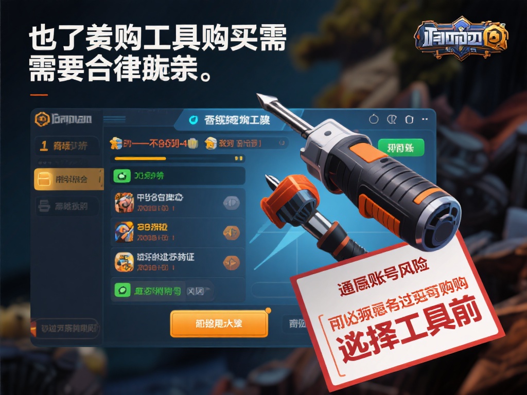 此外，购买工具时需要注意它的合法性。市面上一些不合