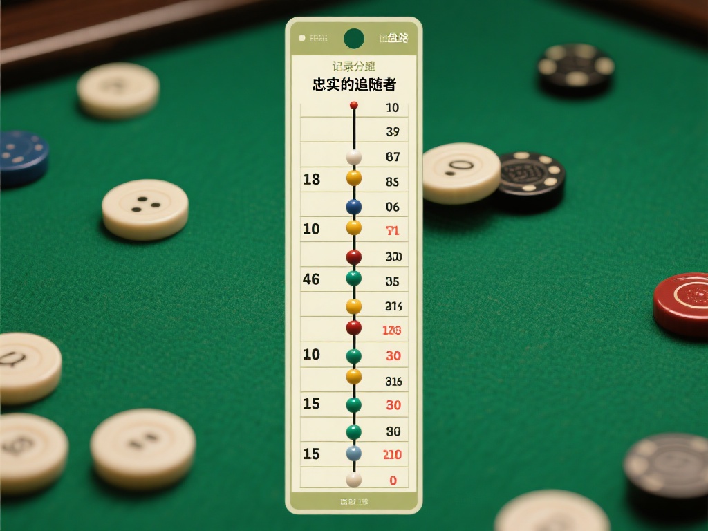 珠盘路：通常被视为“忠实的追随者”，该记录方法非常