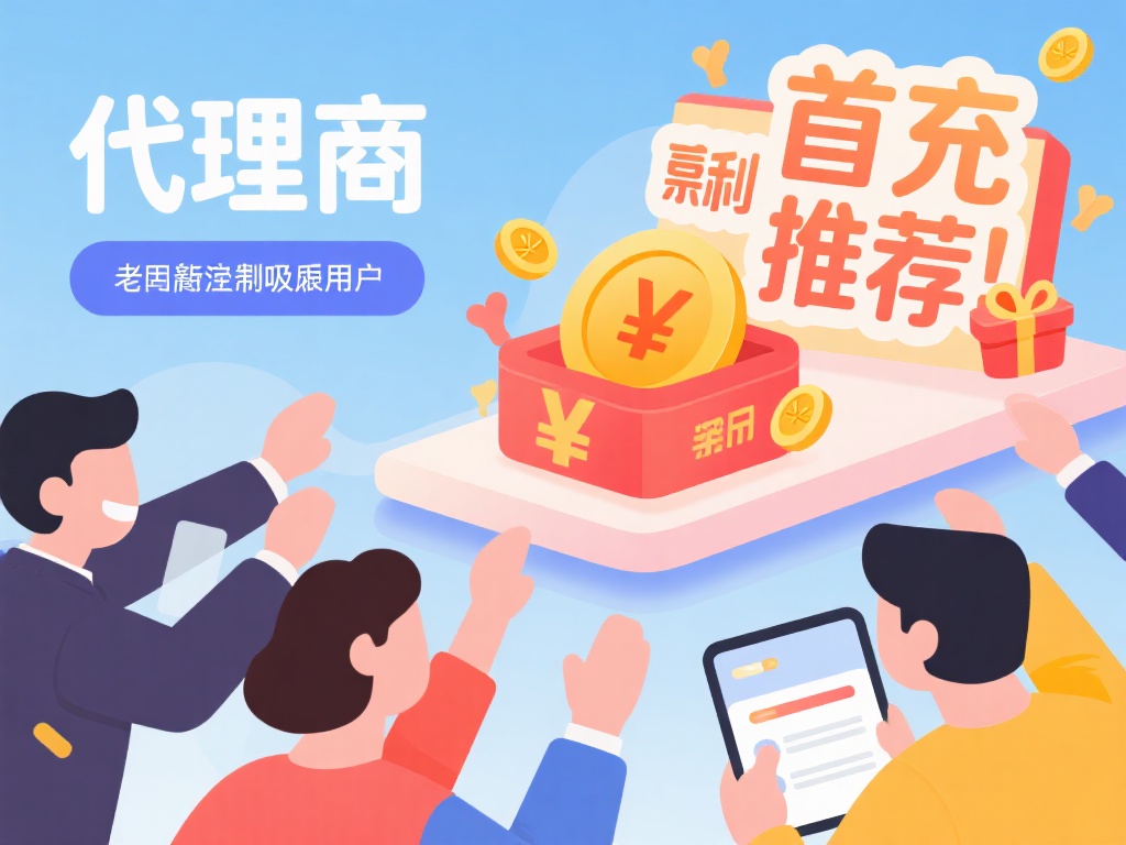 代理商必须懂得用奖励机制吸引用户参与。例如，你可以