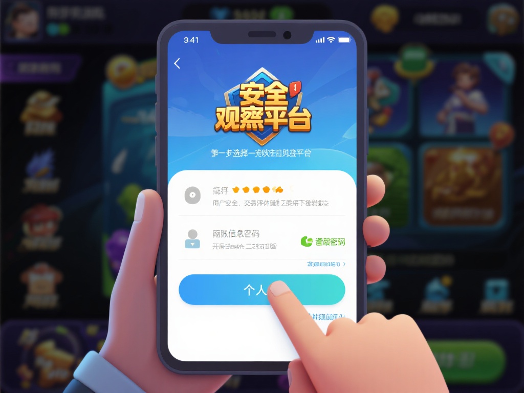 第一步就是选择一个安全靠谱的平台进行游戏。你可以通