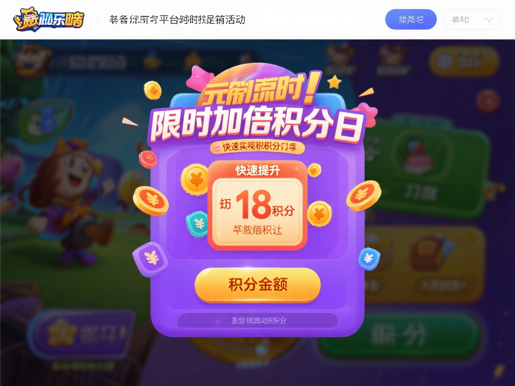 此外，平台上定时推出的活动，例如“限时加倍积分日”