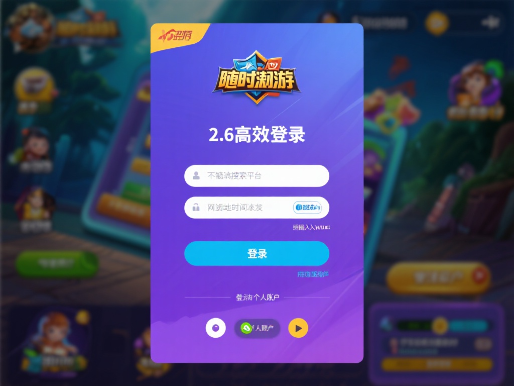 2.&nbsp;高效登录&nbsp;随时畅游
下载客户端后，用户不仅