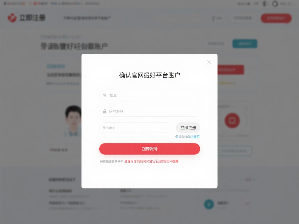 详解新手注册澳门百家乐平台:零基础快速入门指南 访问官网并创建账户
确认好平台后,进入官方网站。
