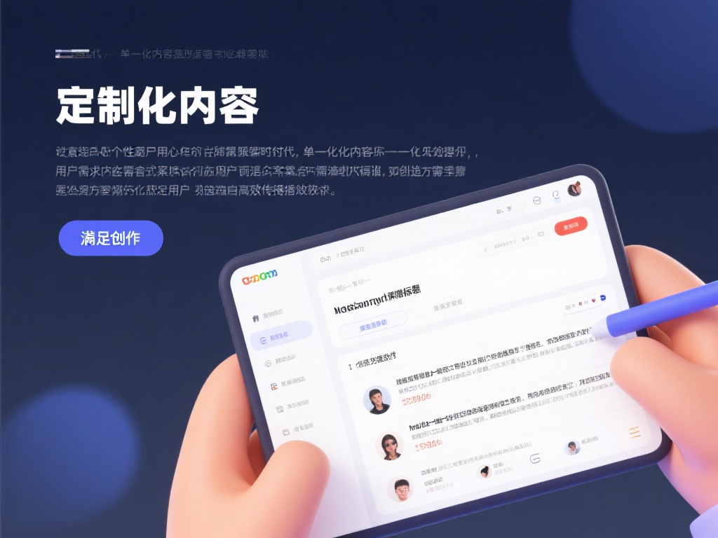 内容创作的核心在于满足用户的个性化需求。在如今信息