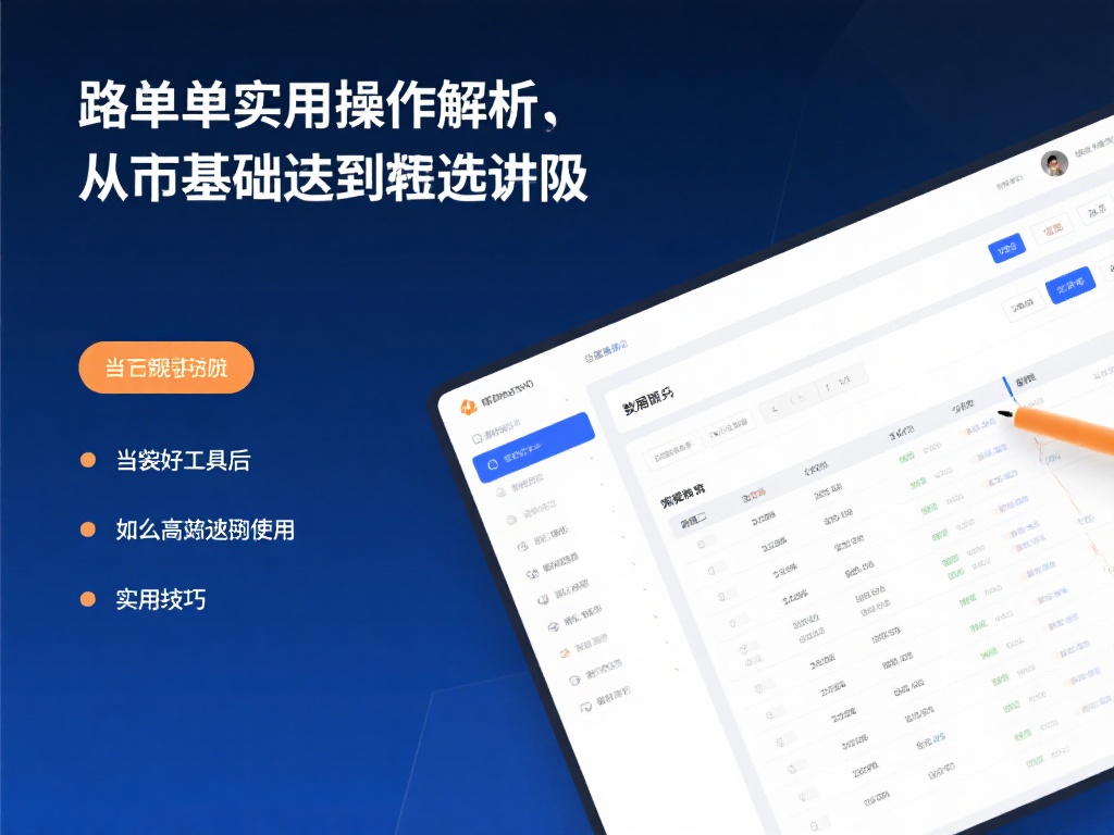 百家乐高手密招:路单工具下载与实用技巧全程解析指南 路单实用操作解析:从基础到进阶
当安装好工具后,